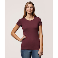 T-shirt ajusté à col ras du cou pour femmes~ Denver Hayes
