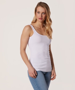 Débardeur ajusté en tricot côtelé pour femmes, Denver Hayes
