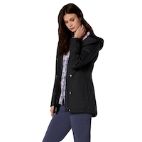 Columbia Women's Splash A Little II Jacket - Black Front_Angled_Left