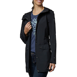 Columbia Women's Here and There Trench Rain Jacket, Waterproof, Hooded, Breathable, Long Front_Angled_Left
