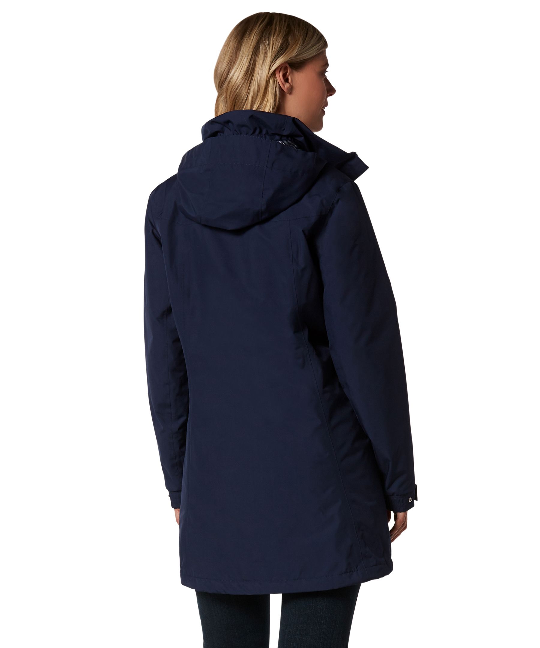 Veste imperm able longue isol e pour femmes Aden Helly Hansen