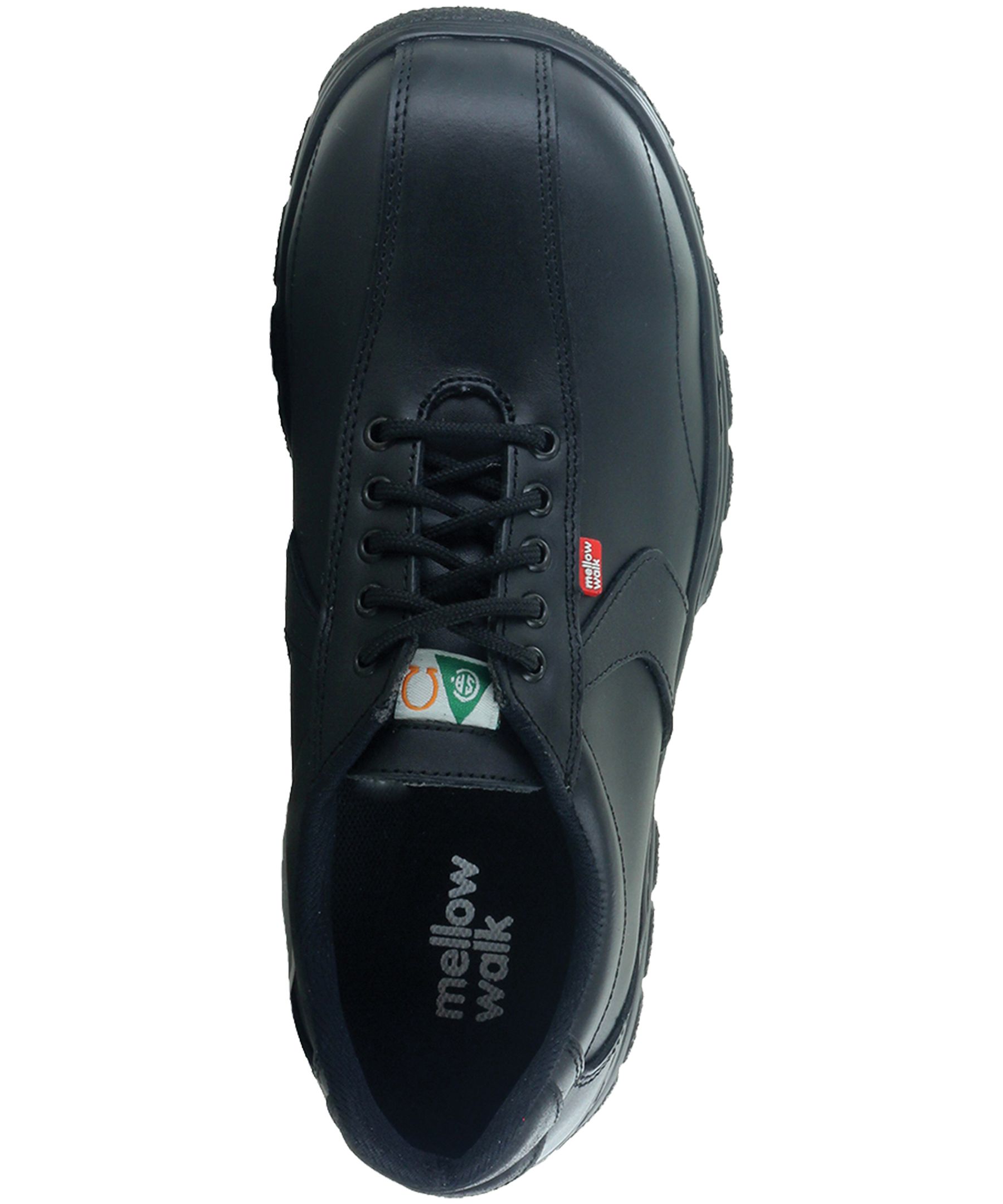 Mellow Walk Women's Maddy Steel Toe Composite Plate Leather Lace Up Work Shoes