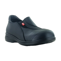 Chaussures de travail à enfiler antistatiques à embout d'acier pour femmes, Mellowwalk Front_Three_Fourths_Angled_Right