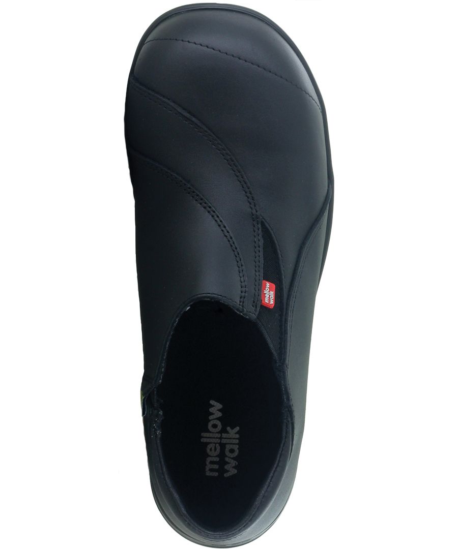 Chaussures de travail à enfiler antistatiques à embout d'acier pour femmes, Mellowwalk