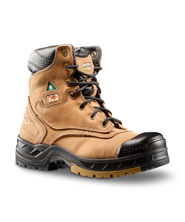 Dakota WorkPro Series Women's 8 Inch Quad Comfort Basic Steel Toe Composite Plate Nubuck Leather Work Boots