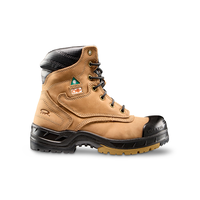 Dakota WorkPro Series Women's 8 Inch Quad Comfort Basic Steel Toe Composite Plate Nubuck Leather Work Boots Side_Right