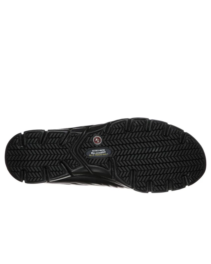 Chaussures à lacets antidérapantes pour femmes, Eldred, Skechers