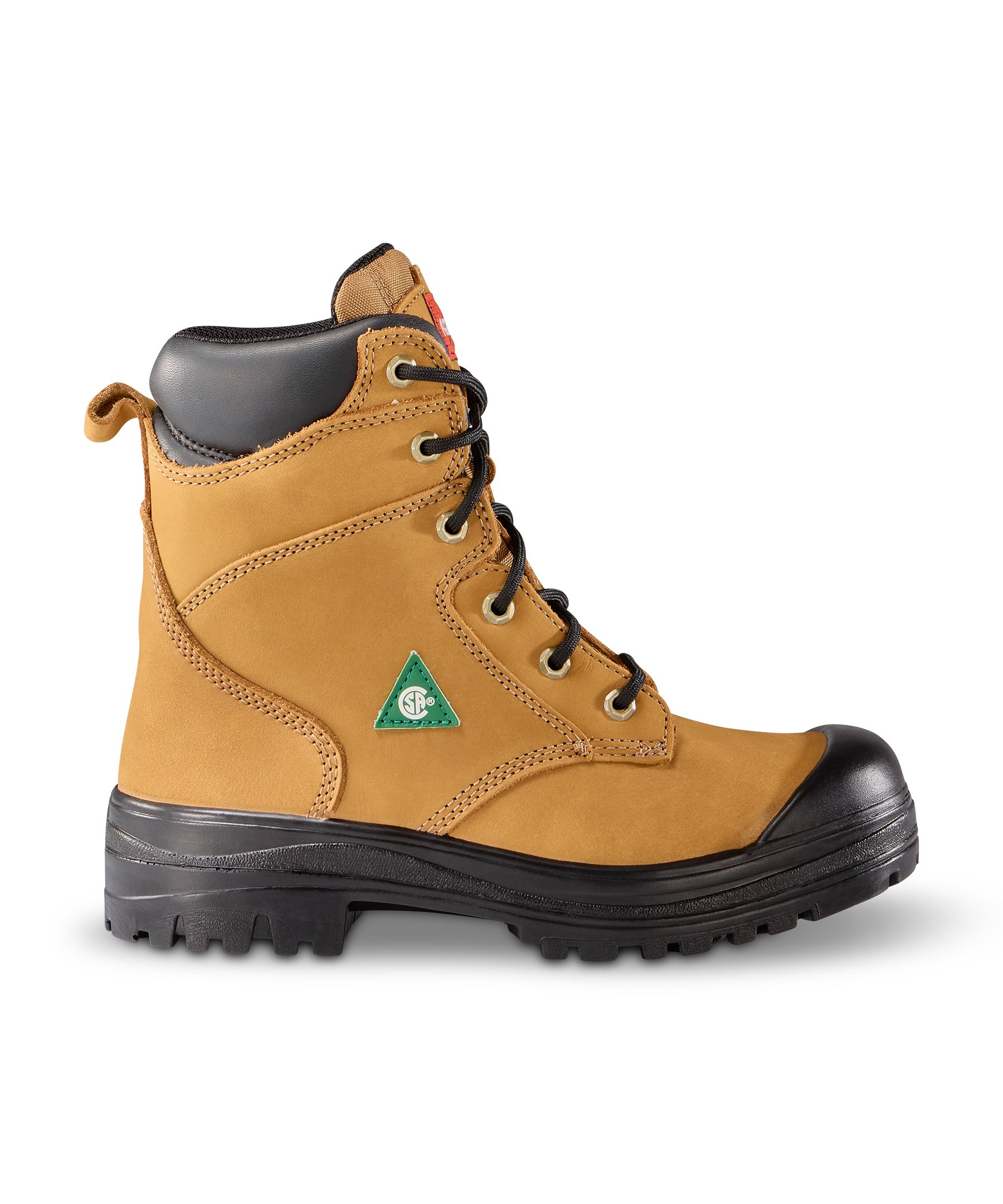 Aggressor Women's 8 Inch Steel Toe Steel Plate Work Boots