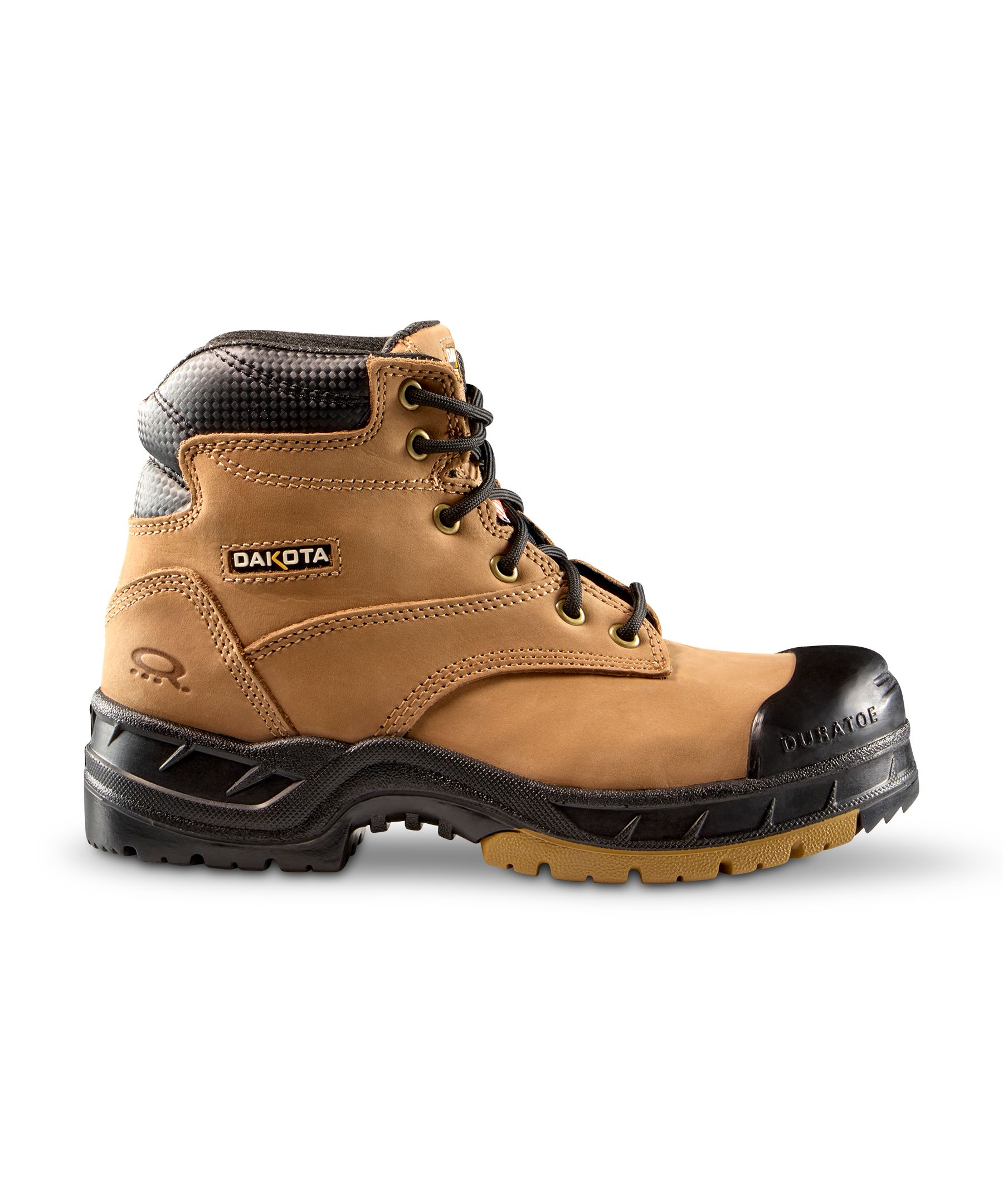 Dakota WorkPro Series Women's 6 Inch Quad Basic Steel Toe Composite Plate Leather Work Boots with Tarantula Anti-Slip