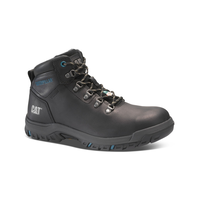 Bottes de travail imperméables de 6 pouces avec protection en acier pour femmes, CAT, Mae Front_Three_Fourths_Angled_Right