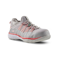 Chaussures de sécurité de travail antidérapantes de Skechers à protection en aluminium et plaque en acier, pour femmes Front_Three_Fourths_Angled_Right