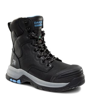 Bottes de travail de 8 pouces de la série WorkPro de Dakota à protection en acier et à isolant T-MAX pour femmes, 8030