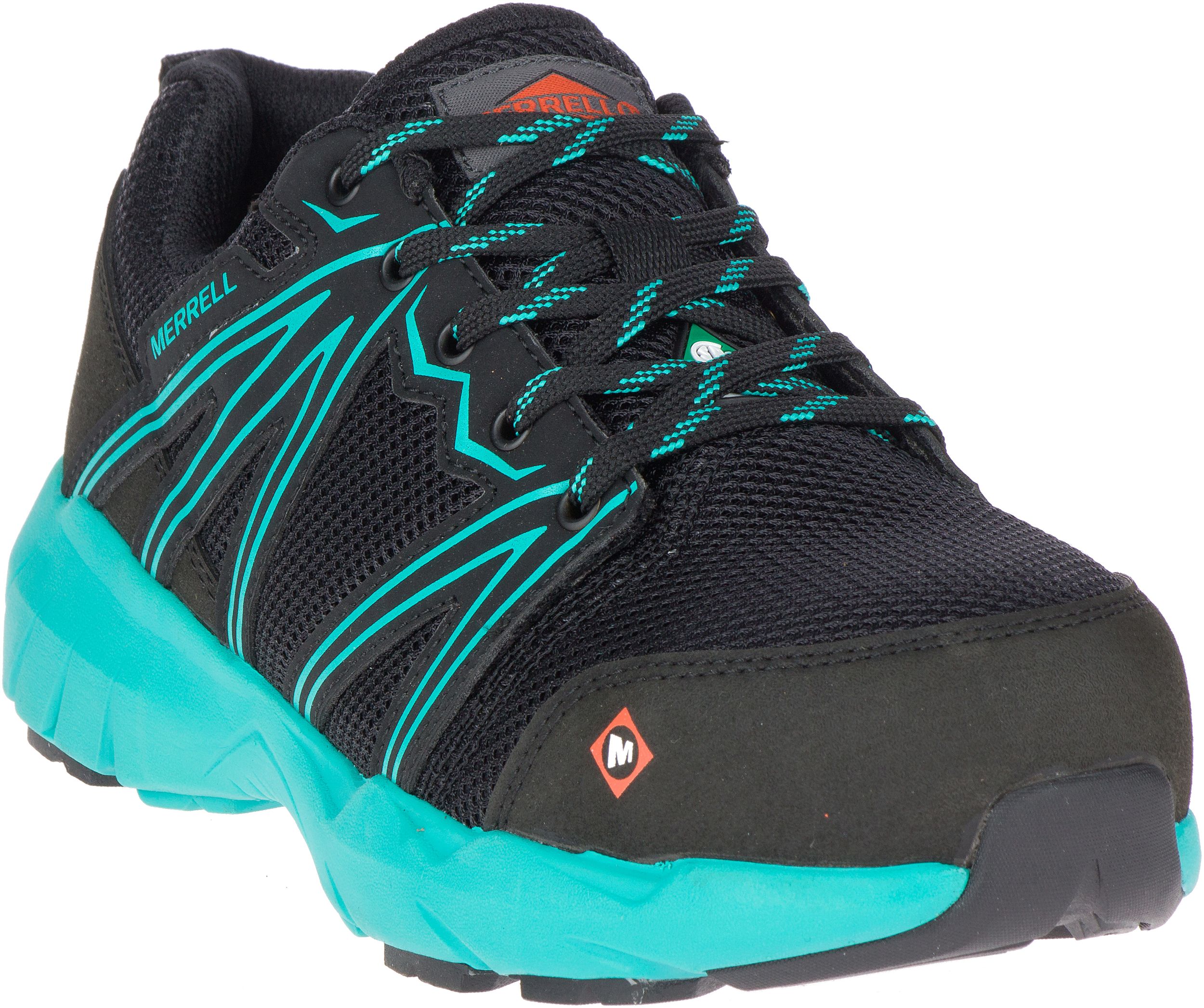 Merrell Work Women's Aluminum Toe Composite Plate Work Fullbench Superlite Athletic Safety Shoes