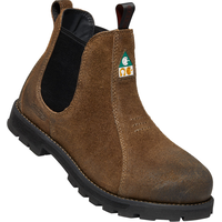 Bottes de travail à enfiler de 6 pouces à protection en composite pour femmes, Seattle Romeo, KEEN Front_Three_Fourths_Angled_Right