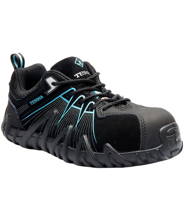 Terra Women's Spider X Low Composite Toe Composite Plate Athletic Work Shoe