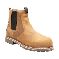 Bottes de travail de 6 pouces à protection en composite pour hommes, Bralorne Chelsea, Kodiak Front_Three_Fourths_Angled_Right
