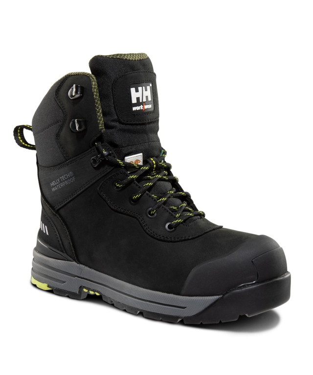 Bottes de travail Helly Hansen Workwear de 8 pouces étanches à l'eau avec protection en acier et en composite pour femmes, Bergen