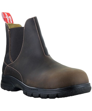 Mellow Walk Maddy Plaque composite d'orteil Tirer sur 6 Botte de travail de pouce pour femme