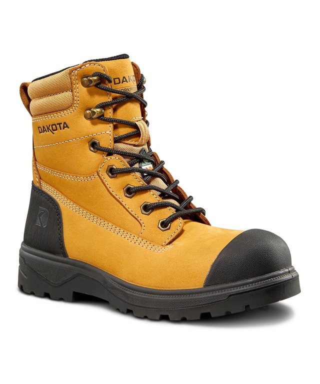 Dakota WorkPro Series Women's Steel Toe Steel Plate 8020 Freshtech 8 Inch Leather Work Boots