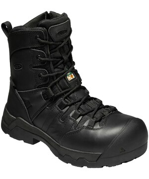 Bottes de travail imperméables de 8 pouces à protection en composite pour femmes, Oshawa, KEEN Utility