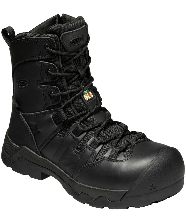 Bottes de travail imperméables de 8 pouces à protection en composite pour femmes, Oshawa, KEEN Utility
