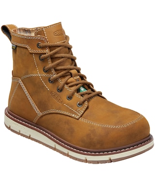 KEEN Utility Plaque composite d'orteil en aluminium San Jose 6 Bottes de travail imperméables de pouce