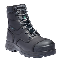 Timberland PRO Women's 8 Inch Endurance Composite Toe Composite Plate HD Waterproof Work Boots Front_Three_Fourths_Angled_Right