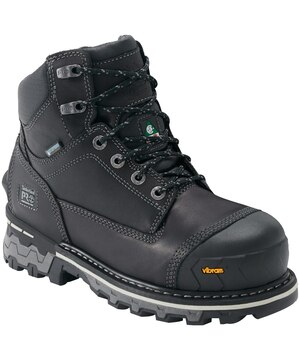 Timberland Pro Women's Boondock 6 Inch Composite Toe Composite Plate Waterproof Work Boots