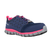 Chaussures de travail athlétiques sécuritaires à protection en composite pour femmes, Sublite Cushion, Reebok Front_Three_Fourths_Angled_Right
