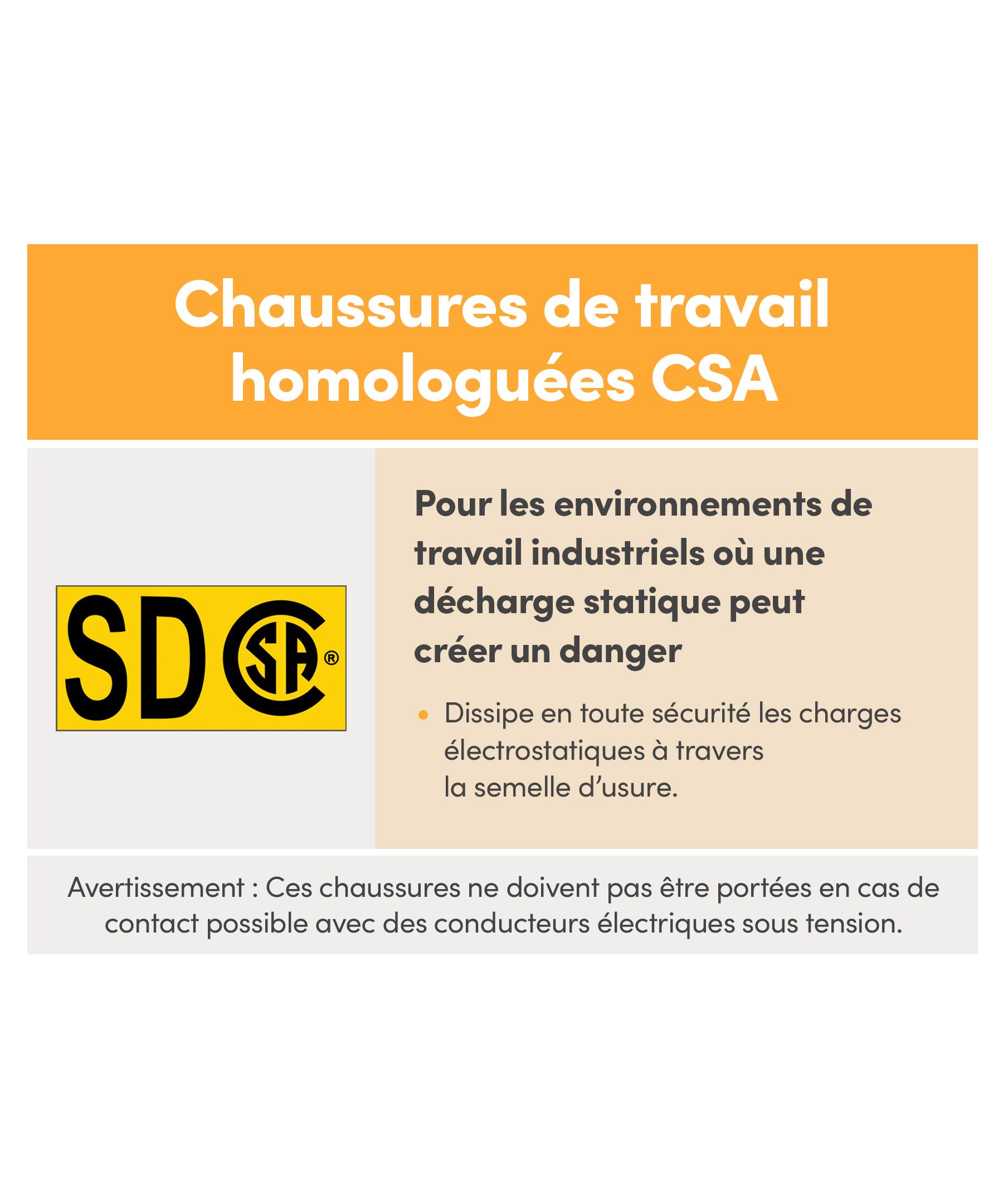 Chaussures à lacets en cuir avec de la protection en composite et des propriétés antistatiques pour femmes, Motion, Mellow Walk