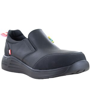 Mellow Walk Women's Motion Composite Toe Composite Plate SD Leather Slip On Shoes