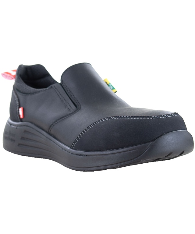 Mellow Walk Women's Motion Composite Toe Composite Plate SD Leather Slip On Shoes