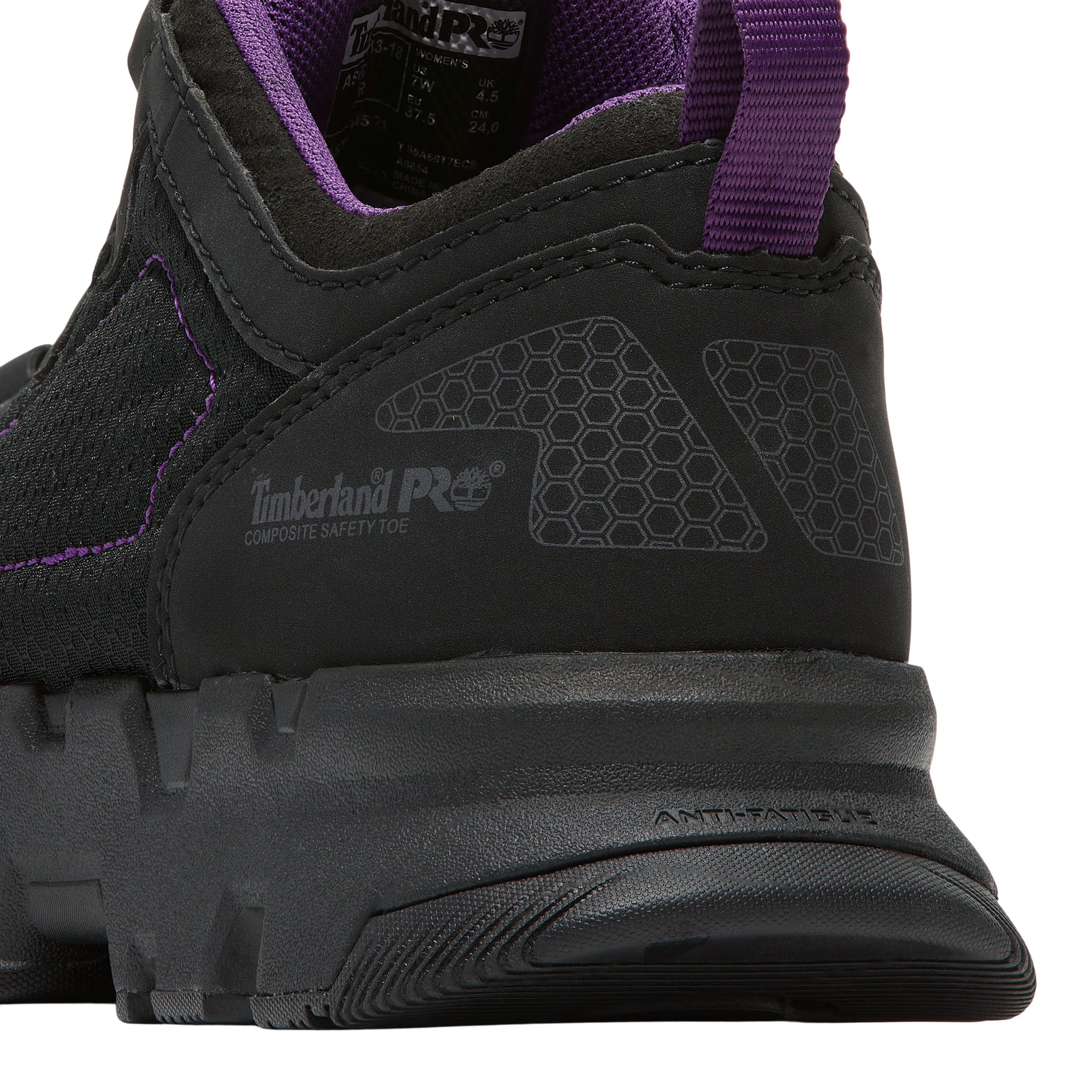 Timberland PRO Women's Powertrain Composite Toe Composite Plate Safety Shoes