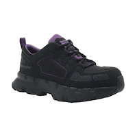 Chaussures de sécurité à protection en composite pour femmes, Powertrain, Timberland PRO Front_Three_Fourths_Angled_Right