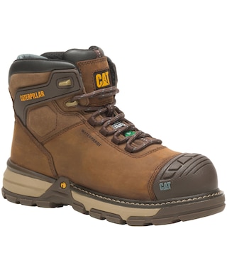 CAT Excavator Superlite 6 Botte de travail étanche en plaque composite d'orteil d'inch pour femme