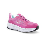 Chaussures de travail de sport avec protection en acier pour femmes, Skechers Front_Three_Fourths_Angled_Right