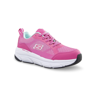 Chaussures de travail de sport avec protection en acier pour femmes, Skechers Front_Three_Fourths_Angled_Right