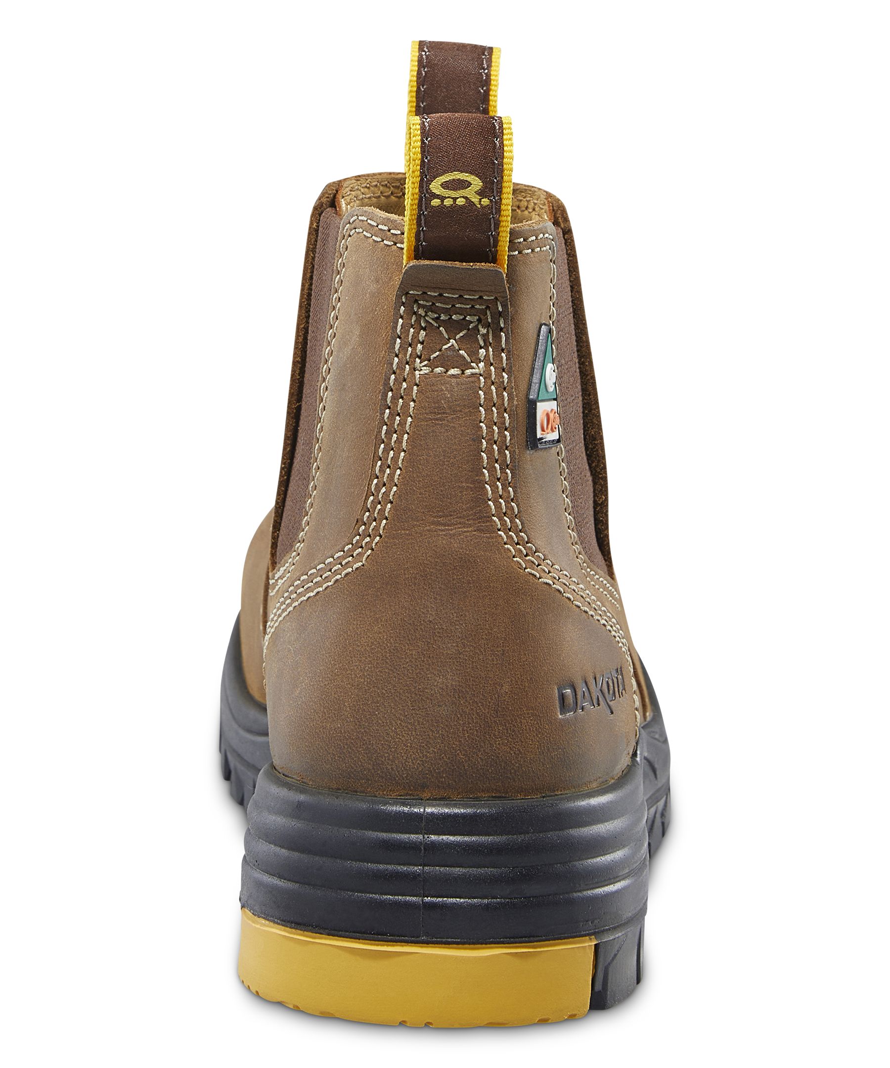 Bottes de travail à enfiler de 6&nbsp;pouces avec protection en aluminium et en composite pour femmes, Dakota