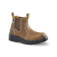 Bottes de travail à enfiler de 6 pouces avec protection en aluminium et en composite pour femmes, Dakota Front_Three_Fourths_Angled_Right