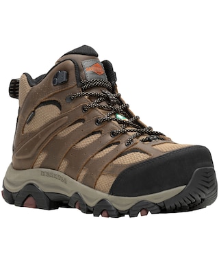 Merrell Work Moab Vertex 2 Plaque composite pour orteil étanche à l'eau Bottes moyennes pour chaussons pour femme