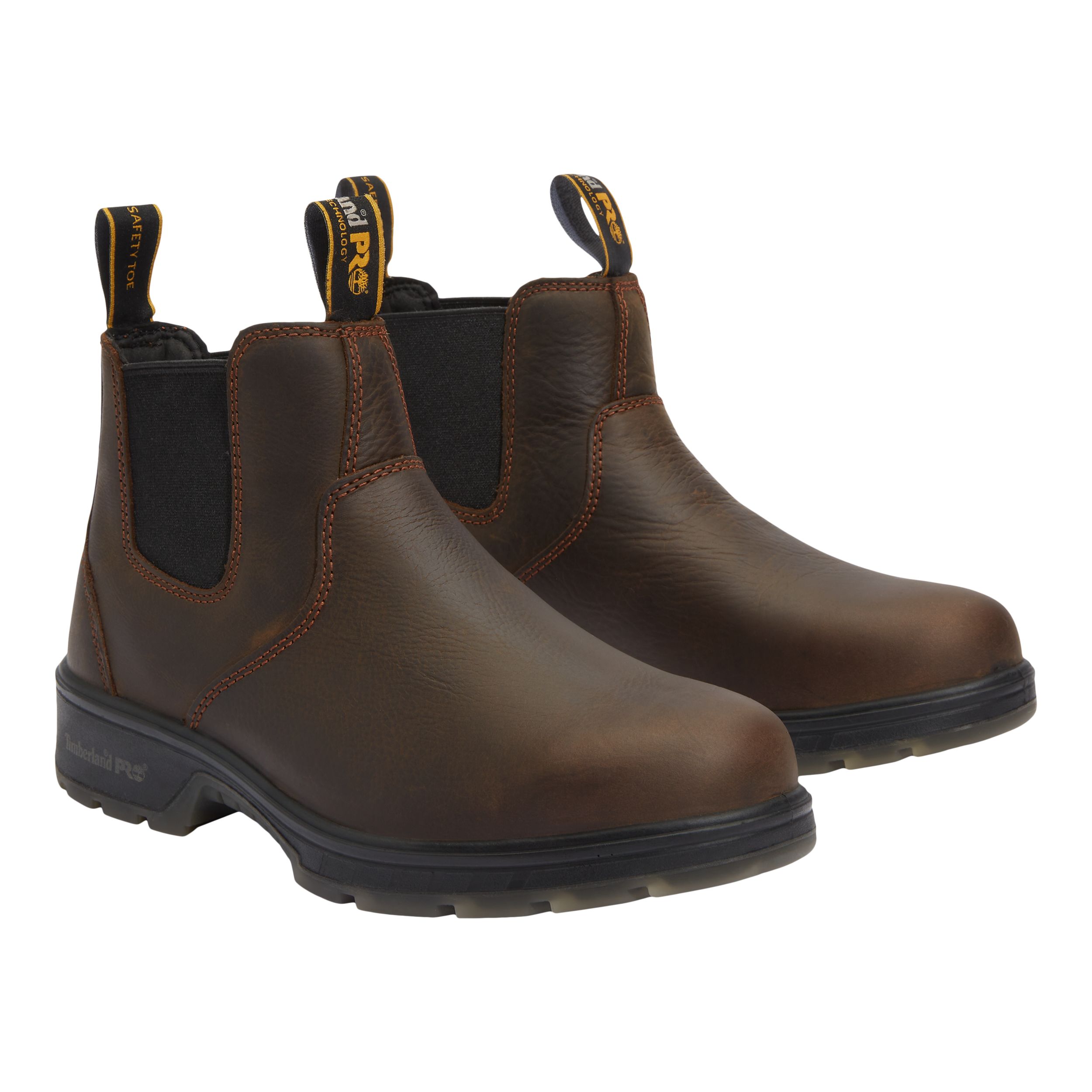 Bottes de travail Chelsea à enfiler étanches à l'eau de 6&nbsp;pouces avec protection en composite pour femmes, Nashoba, Timberland PRO