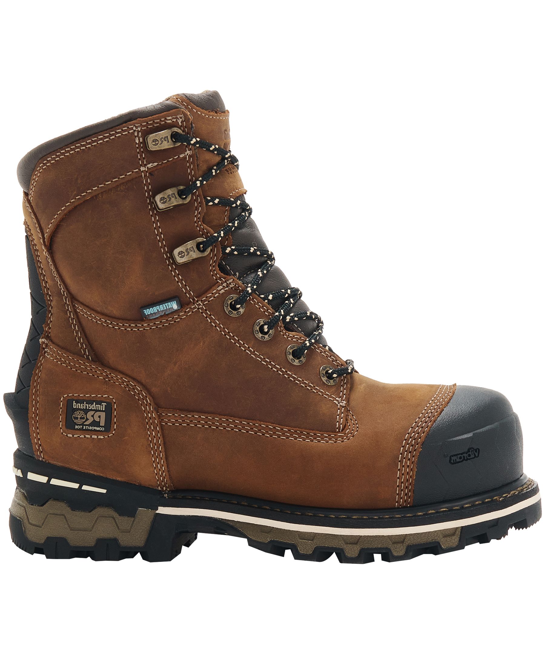 Bottes de travail de 8&nbsp;pouces étanches à l'eau avec protection en composite pour femmes, Boondock, Timberland PRO