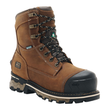 Bottes de travail de 8&nbsp;pouces étanches à l'eau avec protection en composite pour femmes, Boondock, Timberland PRO Front_Three_Fourths_Angled_Right