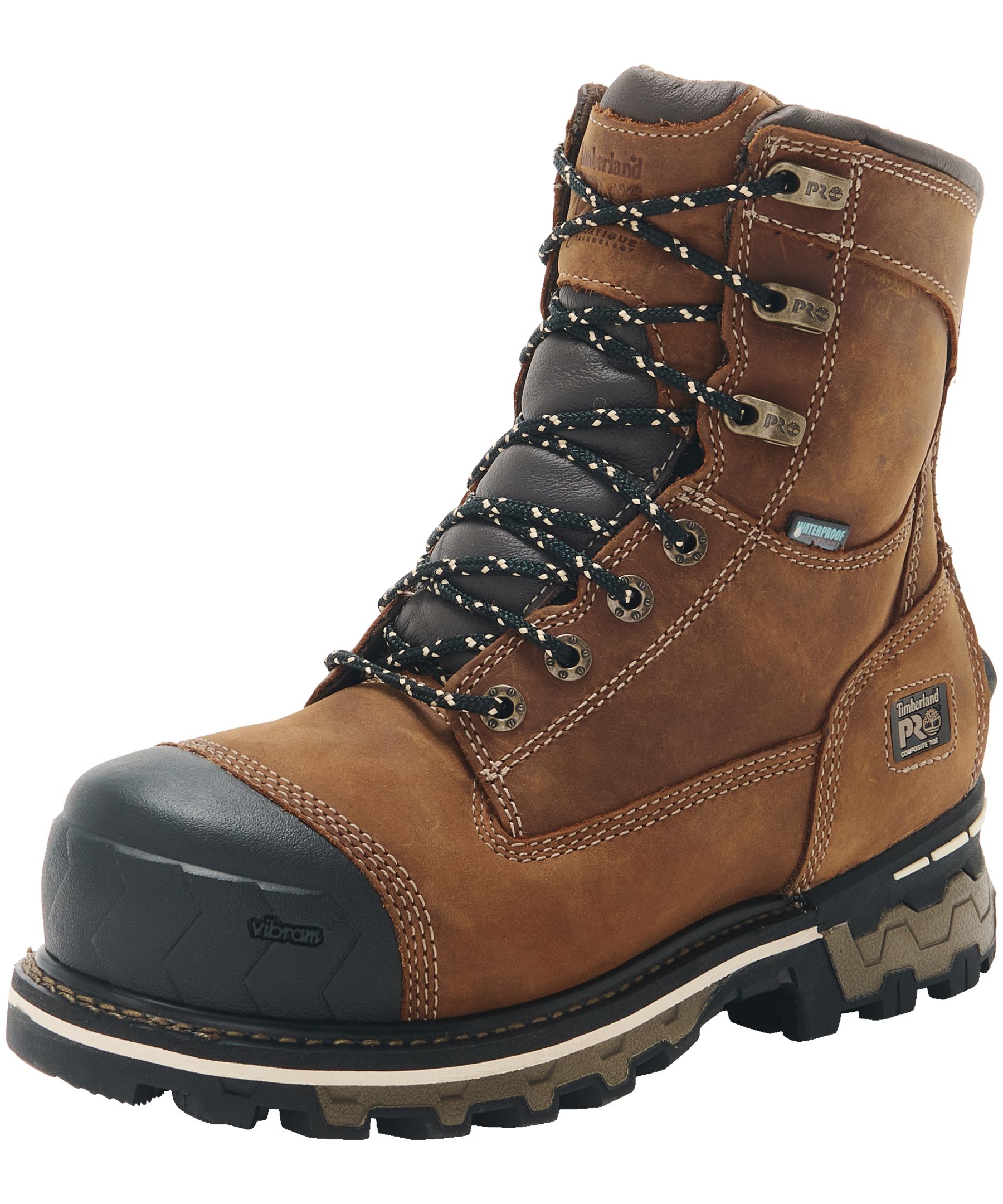 Bottes de travail de 8&nbsp;pouces étanches à l'eau avec protection en composite pour femmes, Boondock, Timberland PRO