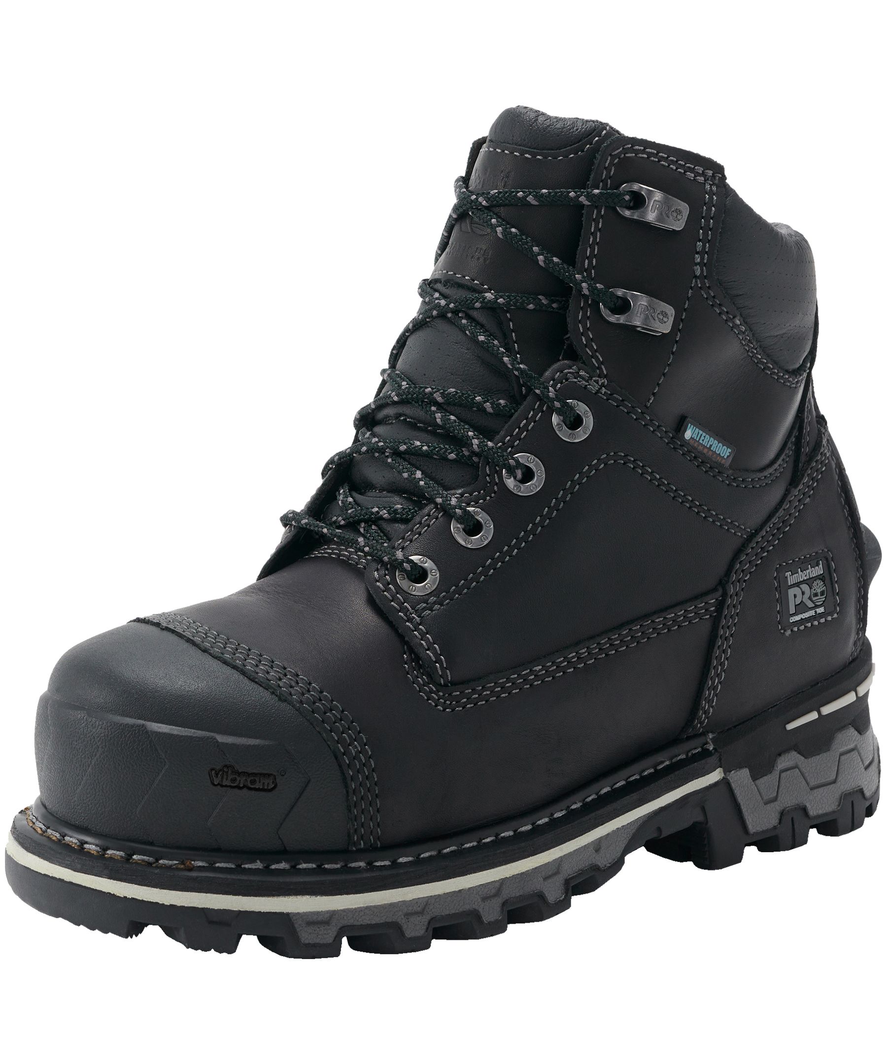 Timberland Women's Pro Boondock 6 Inch Composite Toe Composite Plate Waterproof Work Boots