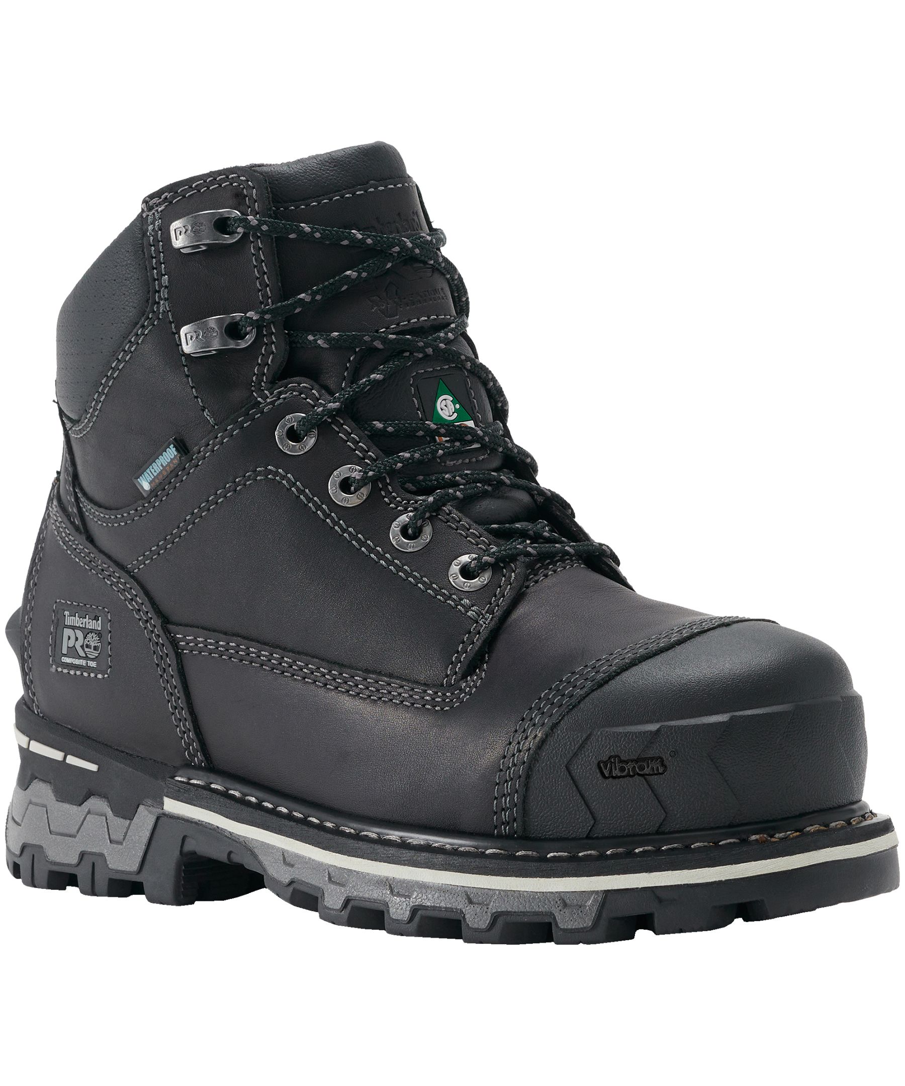 Timberland Women's Pro Boondock 6 Inch Composite Toe Composite Plate Waterproof Work Boots
