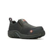 Merrell Work Women's Jungle Moc Composite Toe Composite Plate Hiker Shoes Front_Three_Fourths_Angled_Right