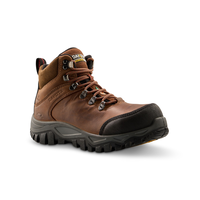 Bottes de randonnée de sécurité étanches à l'eau avec protection en acier et en composite pour femmes, 2122, série Workpro, Dakota Front_Three_Fourths_Angled_Right