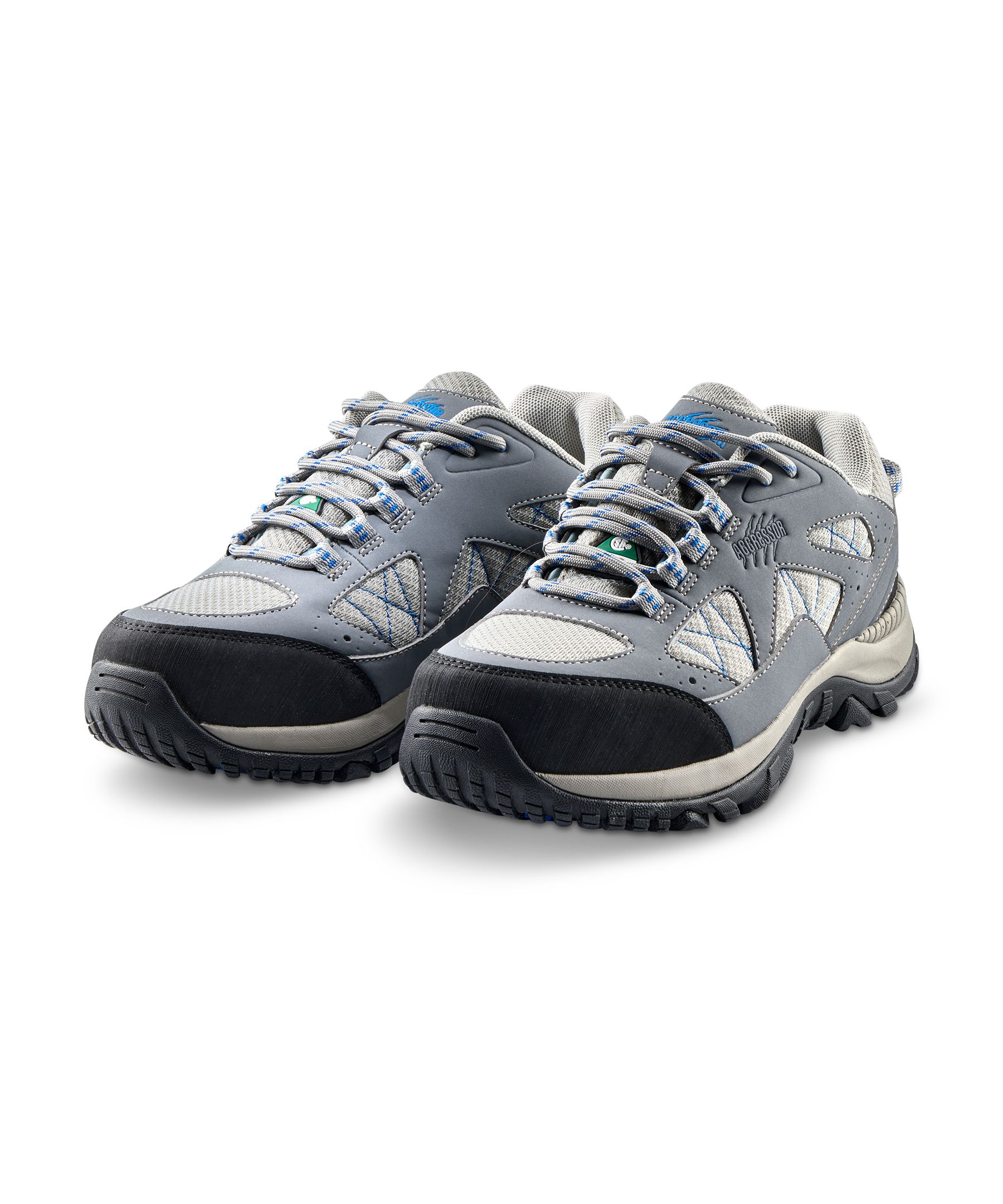 Aggressor Women's Steel Toe Steel Plate Low Cut Safety Hiking Shoes
