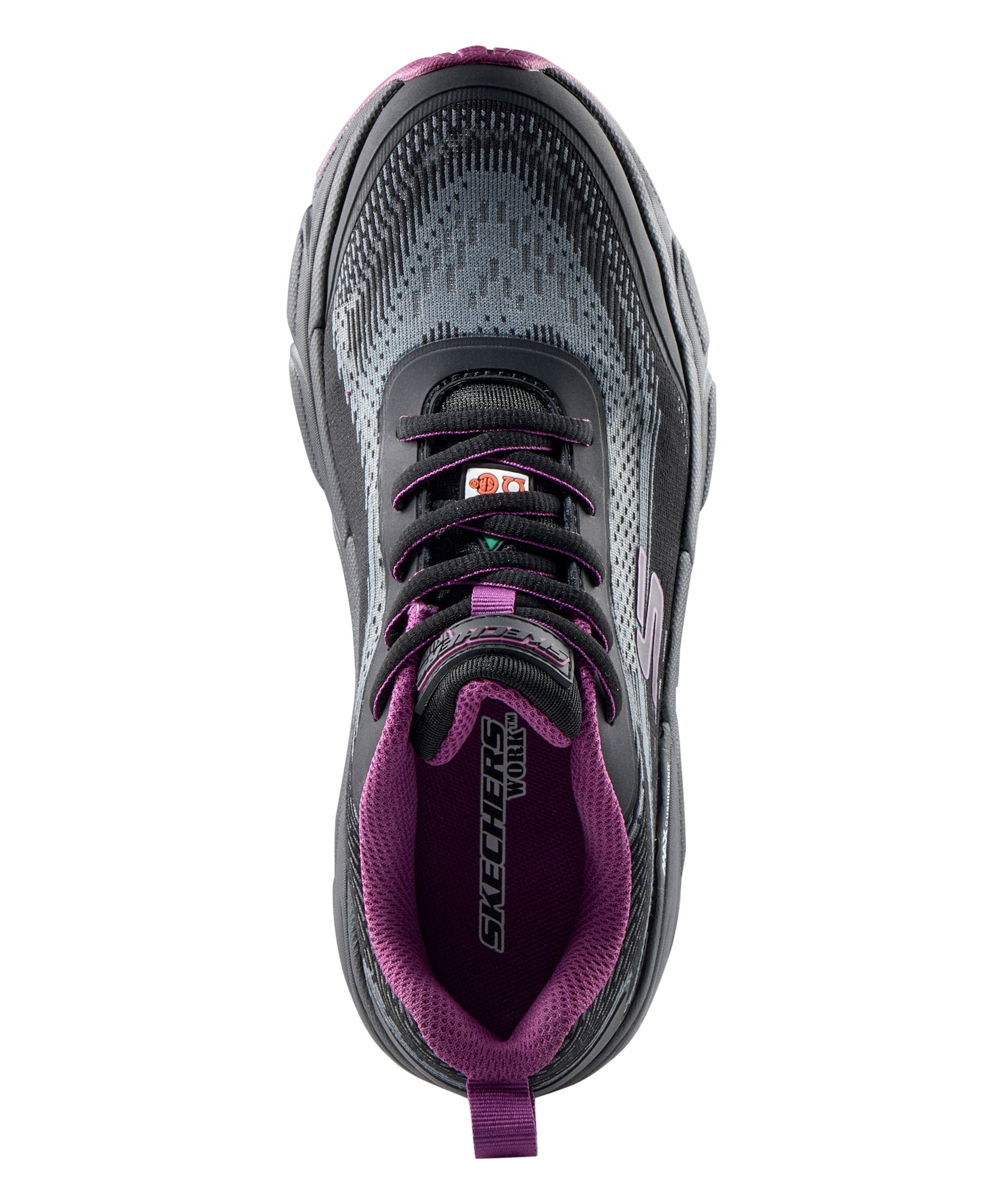 Chaussures de travail de sport avec embout en acier et semelle en acier pour femmes, Skechers Work